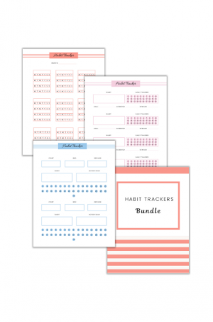 Habit Trackers Bundle